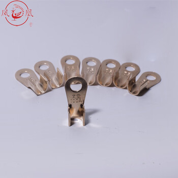 凤凰A级 紫铜OT开口铜鼻子 铜接头 OT-30A酸洗 接线端子 1只