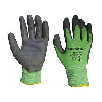 Honeywell 霍尼韦尔 NEO45755GCN PU涂层防切割手套 耐磨抗撕劳保手套 1双