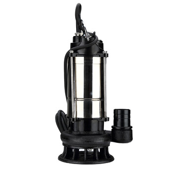 鸣固 防汛潜水泵 抽水泵农用井用220V清水泵自吸泵抽水机污水泵 370W污水泵1.5寸5米纯铜电机（加配件）