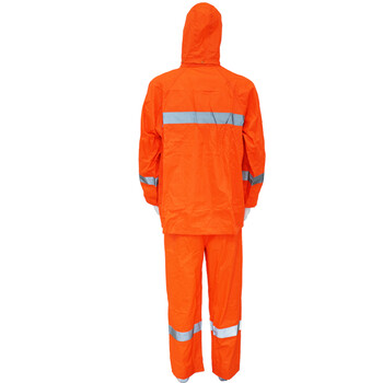 理联 LN-ZY001反光雨衣套装 桔色