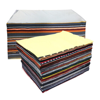 柯瑞柯林 工业混色擦机布碎布头碎抹布 50斤/包 BJDT23 企业定制