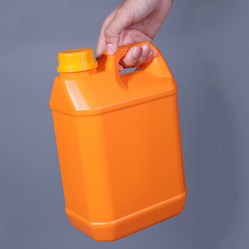 京云灿塑料桶方桶酒桶样品桶塑料壶工业用胶桶废液桶包装桶化学用品桶5L加厚款