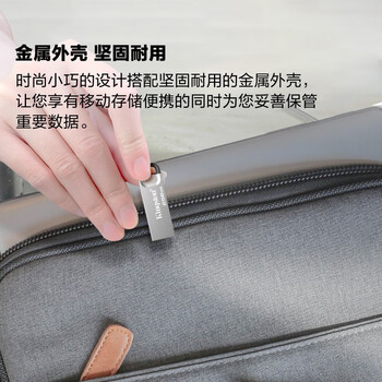 金士顿（Kingston）256GB USB 3.2 Gen 1 U盘 DTKN 大容量U盘 金属外壳 读速200MB/s 学习办公投标电脑车载通用