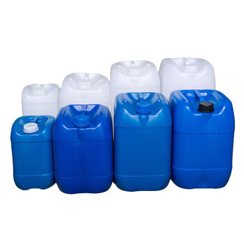 盛富永 塑料桶 堆码桶 废液桶水桶 方形带盖方桶 化工桶 密封桶塑料加厚 蓝色25LA级