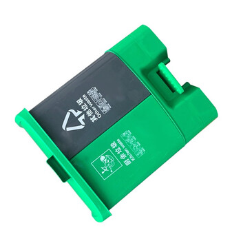 苏识 YJ-A140 户外双桶脚踏式连体可回收环卫四色分类垃圾箱 80L 绿灰分类桶