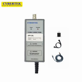 CYBERTEK/知用 罗氏线圈 CP9000L系列柔性电流探头 CP9120L (1200A,10MHz)环周长600mm,连接线长4m