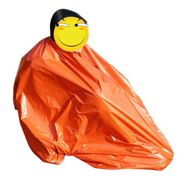 海斯迪克 gnjz-1109 多功能急救保温毯 户外求生毯 PE橙银双面130*210cm