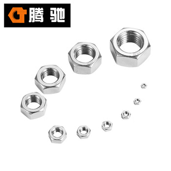 腾驰 CT 304 美制重型六角螺母 ANSIB18.2.2重型 不锈钢六角螺母 7/8-9 （45支/盒）