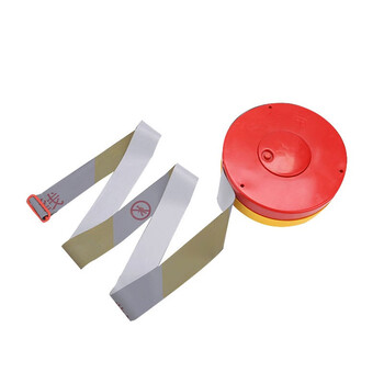 冰禹 BYlj-127 隔离带警戒线 盘式交通工程工地施工警告分隔带 反光50米警戒线