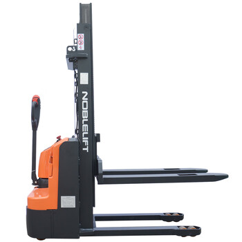 诺力（NOBLIFT）叉车1.5吨全电动堆高车电动托盘堆垛车液压升降叉车ECL1520-载重1.5吨升高2米