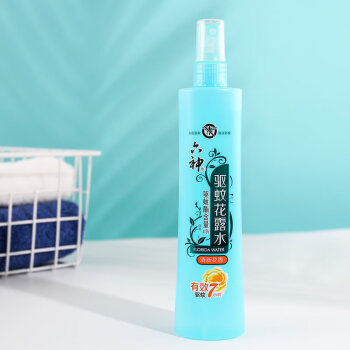 六神【防蚊喷雾】清新花香花露水180ml*1(蚊怕水 驱蚊液 舒缓 舒爽)