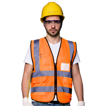 布林先生 blxs-06工程反光背心马甲印字环卫工地工人建筑施工安全衣服
