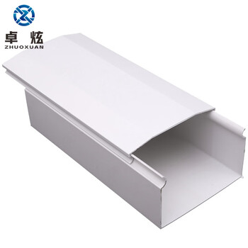 卓炫（ZHUOXUAN）PVC凸面明装线槽 pvc阻燃电线槽pvc塑料走线槽板 50*22 (20米)