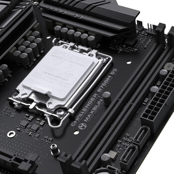 铭瑄（MAXSUN）MS-挑战者B760M D5 WiFi电脑游戏主板 DDR5 CPU 12600KF/13400F/14600KF（Intel B760/LGA 1700）