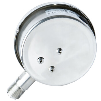 匡建仪表（CONJANT）Y-100BF 304不锈钢压力表 防腐耐高温抗酸碱 0-16mpa 表盘10厘米