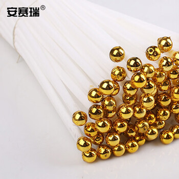 安赛瑞 手摇小旗子 8号国庆装饰手挥旗子 (100面装）14×21cm 国庆彩旗五星小红旗 26746