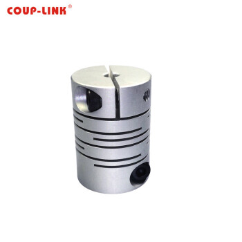 COUP-LINK 卡普菱 弹性联轴器 LK7-C12(12X18.5) 铝合金联轴器 夹紧螺丝固定平行式联轴器