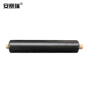 安赛瑞 黑色地膜 塑料薄膜农用除草膜 约2×300m 厚0.014mm 毛重10kg  530266