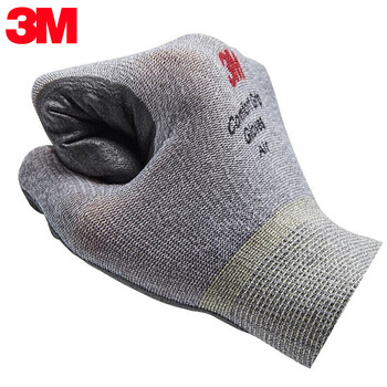 3M 丁腈耐磨涂层手套 劳保防滑手套 Air 透气型 L码 WX300953378塑料袋装 定做 1付