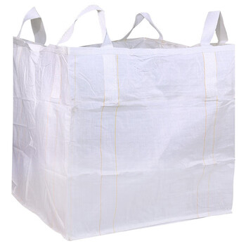 飞尔（FLYER）工业吨包袋 大开口加厚集装袋 承重1吨 四吊加围上开下平120x120x120cm【FLJD296】