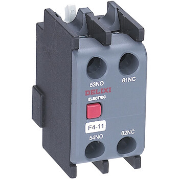 德力西电气 交流接触器附件 顶辅助触头；F4-31