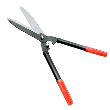 兰诗（LAUTEE）WY3054 园林草坪修枝剪刀绿篱剪篱笆剪园艺工具 加粗黑红款