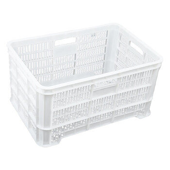 稳斯坦 WST190 加厚塑料周转筐 周转箱 筐服装收纳箱水果蔬菜存储箱 610*425*320mm