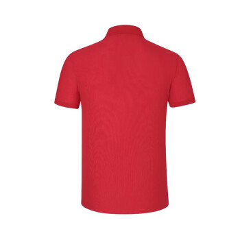 者也（ZYE）夏季Polo衫工作服定制t恤短袖文化衫工装企业衣服 99818 红色 XL码 