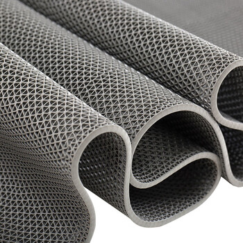 3G S型加密防滑垫 脚垫 厚5mm*宽1.2m*长15m 灰色 企业定制