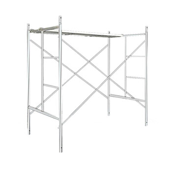 海斯迪克 活动脚手架加厚多功能建筑装修工程脚手架 高1700*宽950*管厚2.0mm