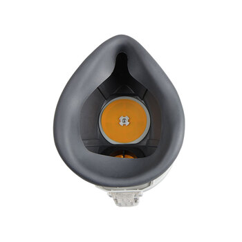 思创科技 橡胶半面罩化工喷漆应急酸碱农药氨 ST-FDX 1套（每套含3号滤盒1只）