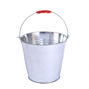 百舸 水桶 加厚手提桶  拎水桶 冰桶拖地桶酒店餐厅铁桶 15L 铁桶