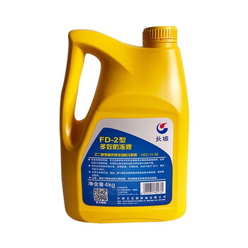 长城 重负荷发动机冷却液FD-2防冻液-35℃4KG/桶 6桶/箱 1箱
