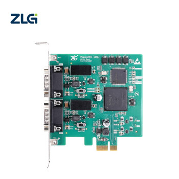 ZLG致远电子 工业级高性能PCIe转CANFD接口卡 2路CANFD接口 PCIeCANFD-200U