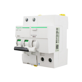 施耐德电气 空气开关(带漏电) iC65-20A/2P A9F18220+A9V53240