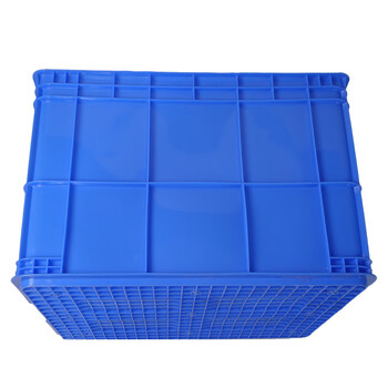 稳斯坦 周转箱塑料 加厚塑胶筐物料盒养鱼养龟物流收纳箱零件储物盒 22#593*484*393mm WST007