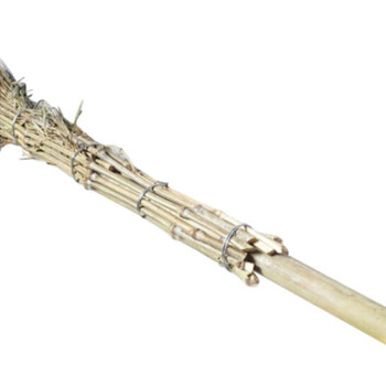 海斯迪克 gnjz-1215 竹子扫把 马路工地扫把 竹竿扫帚2.3斤 10个