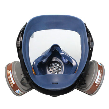 思创科技 全面罩硅胶防尘防有害气体异味酸碱油漆农药裸面罩 ST-S100-1 (不含滤盒）