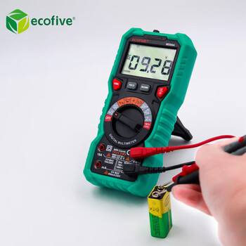 ecofive（莱靡） MS99A 数字万用表 数字多用表 智能防烧真有效值 1年维保