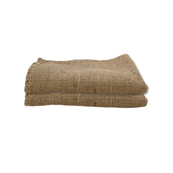 元汗360老式编织麻袋 50*70cm 10条 厚粗麻布袋防磨损防汛麻袋装运防滑麻包袋