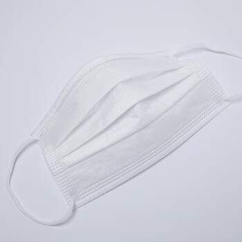 CM朝美 白色50只/盒独立包装一次性防护口罩防唾液飞沫夏季薄款透气男女潮pm2.5防雾霾粉尘花絮颗粒物