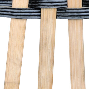 兰诗（LAUTEE）SB-0329 竹耙子 物业环卫搂草耙 搂落叶耙 16齿竹耙-5个装