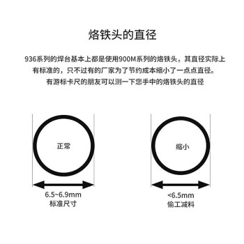 白光（BAKON）10支装900M系列无铅烙铁咀马蹄头无铅烙铁头 适用936/937电焊头刀头900M-T-LB