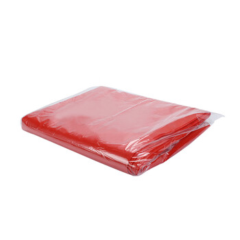 劳保佳 垃圾分类袋 加厚大号垃圾袋 彩色平口袋 绿色 100*120（50个）