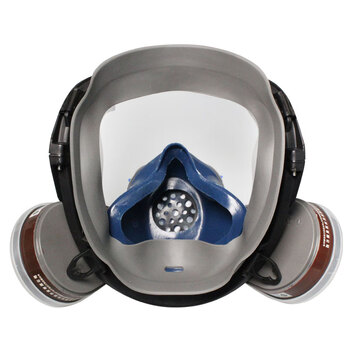 思创科技 全面罩橡胶防尘防有害气体异味酸碱油漆农药裸面罩 ST-S100X-1 (不含滤盒）