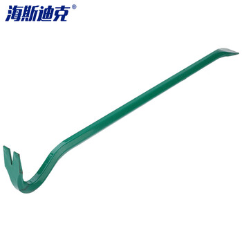 海斯迪克 gnjz-1514 消防两用撬棍 900*16mm起钉器 拆钉铁棒 特种钢撬杠