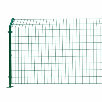 美棠 铁丝围栏 双边丝护栏 隔离网栅栏 高速公路护栏网 一件价 双边丝3.5mm*1.8m高*3m长+立柱