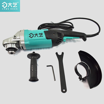 大艺 180角向磨光机PAG 01-180切割机工业大功率角磨机电动工具 PAG 01-180角磨机标配