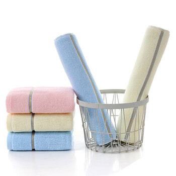 兰诗（LAUTEE）TG-003 酒店物业清洁抹布 长方形毛巾清洁巾 蓝色10条装