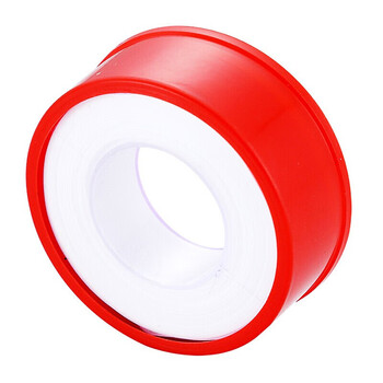 飞尔（FLYER）生料带 包装密封生胶带 加厚生料带角阀防水密封带20米【红色1卷】10卷起订